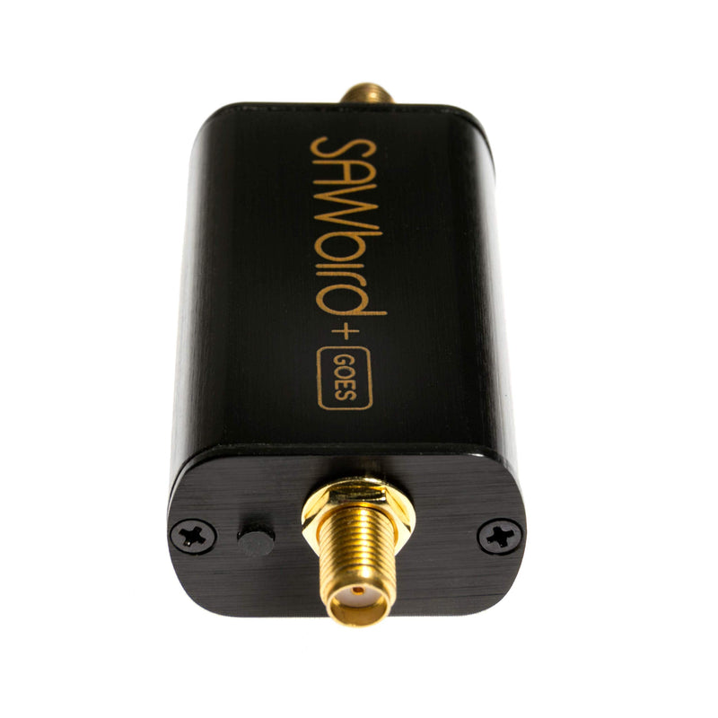 NooElec SAWbird+ GOES - Premium SAW Filter & Cascaded Ultra-Low Noise LNA Module for NOAA (GOES/LRIT/HRIT) Applications. 1688MHz Center Frequency