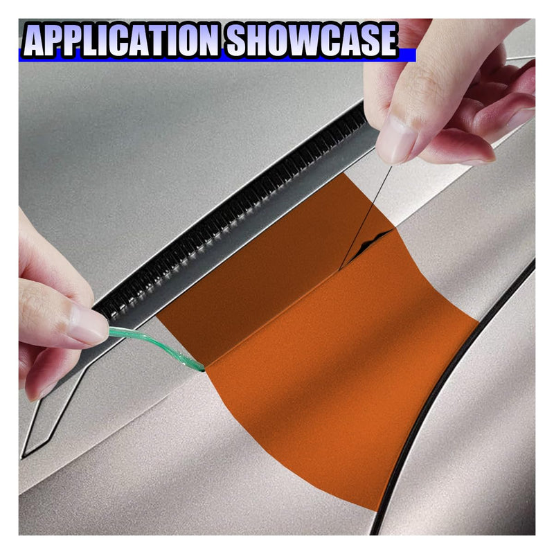 YoRise Car Vinyl Wrap Cutting Tape Roll, 32.8FT/10M Finish Line Tape Car Film Cut Tool, Knifeless Edge Detailer Wrap Tool, Car Exterior Graphic Decal Accessories for Cars/Motorcycles/Boats (32FT-10M) 32FT-10M