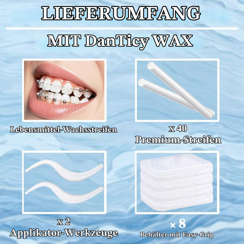 Orthodontic Wax for Braces and Dental Apparatus Clear Braces Wax Braces Wax 8 Sets