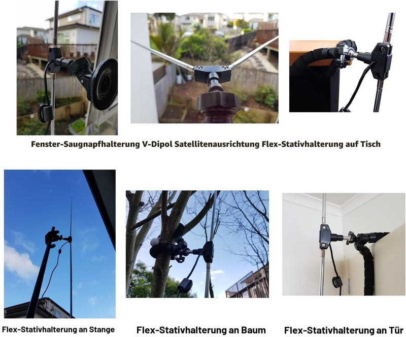RTL-SDR Blog V4 R828D RTL2832U 1PPM TCXO HF Bias Tee SMA Software Defined Radio with Dipole Antenna Kit