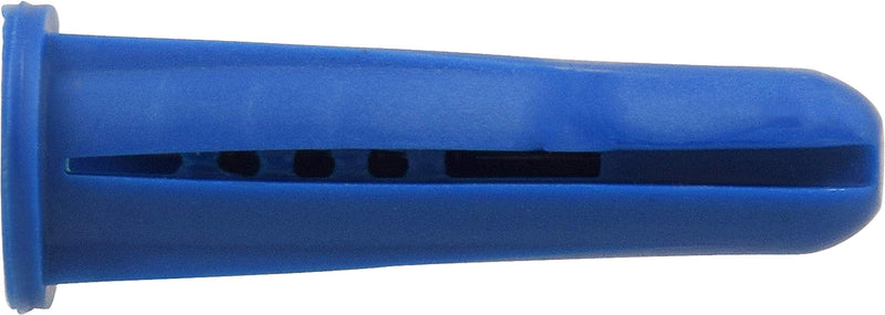 [Australia - AusPower] - The Hillman Group 370342 Blue Conical Plastic Anchor, 10-12 X 1-Inch, 100-Pack #10-12 x 1" 