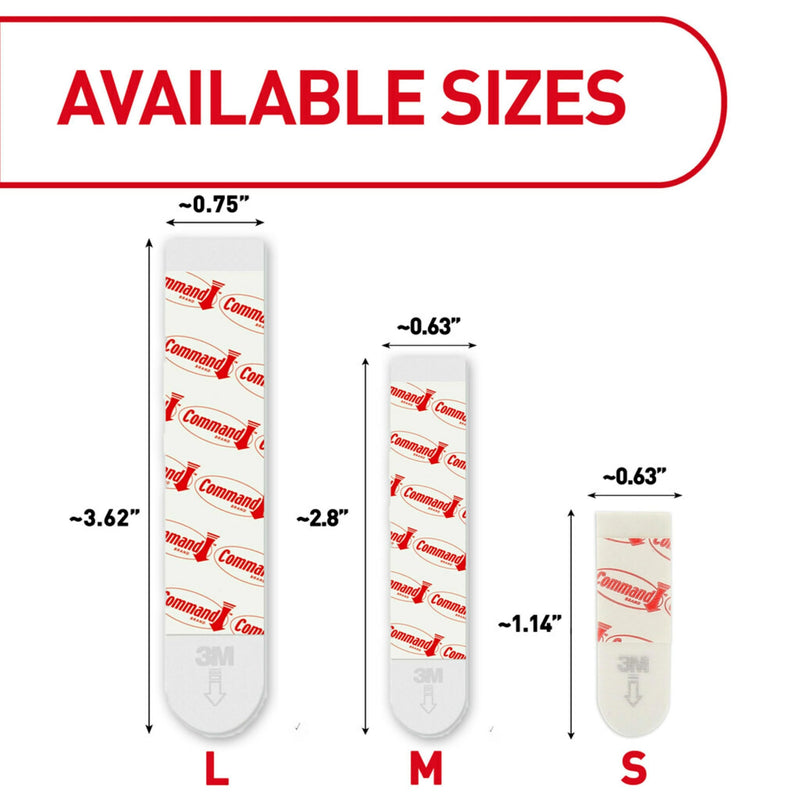 Command Medium Refill Adhesive Tape Strips (72 Strips) 72 Strips