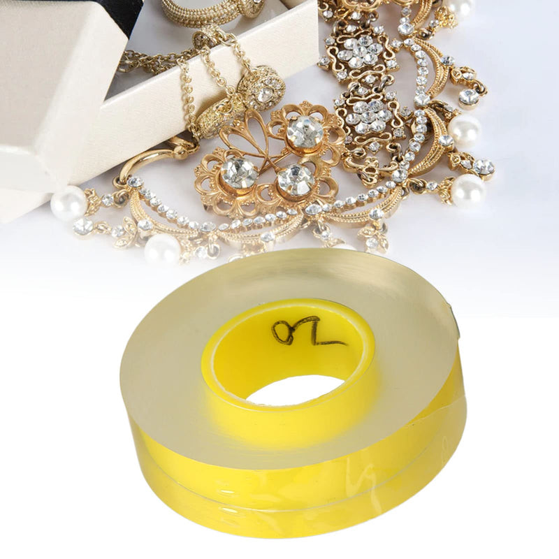 Brrnoo 20mm Watch Protective Film Tape, Anti Static, Transparent PVC, Prevent Scratches, Easy Removal, Yellow, 20 x 18mm
