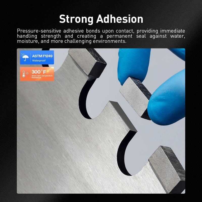 [Australia - AusPower] - Double Sided Tape Heavy Duty Mounting Tape 2" x 18Ft Made of 3M VHB 4611 Gray Strong Adhesive for Reliable Bonding Waterproof Foam Tape for Home Office Car Decorative Materials and Trims 1 