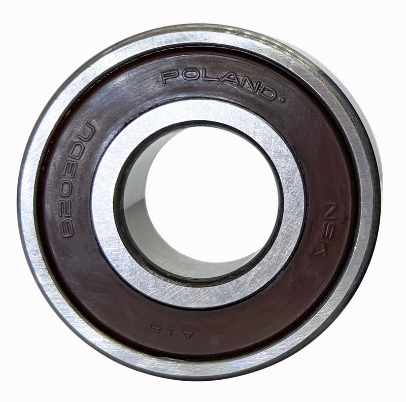 [Australia - AusPower] - Nsk Bearings (2 Pack) 6203-2RS 6203DDU 6203VV Bearings 17X40X12MM Pressed Steel Cage,Deep Groove Ball Bearings 
