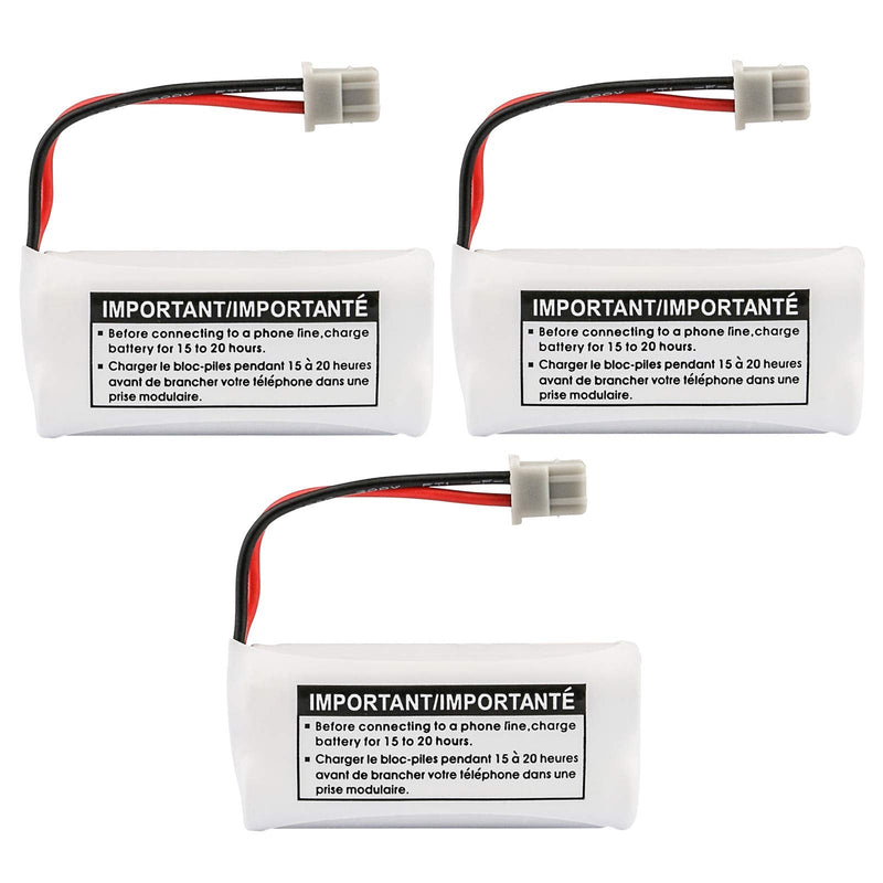 [Australia - AusPower] - New Genuine OEM Uniden BT-1021 BBTG0798001 Cordless Handset Rechargeable Battery (3-Pack) 