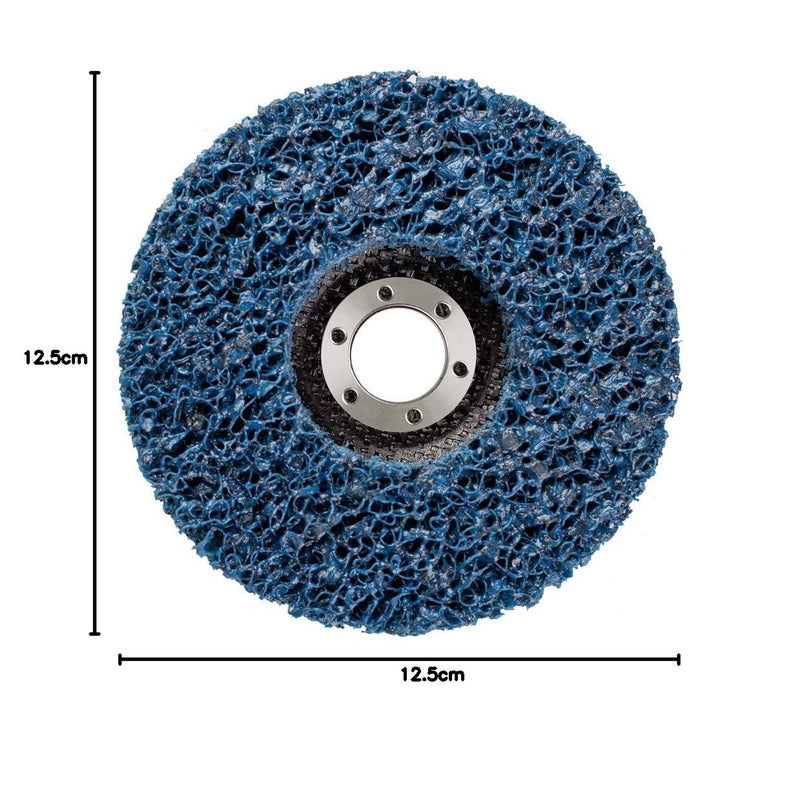 [Australia - AusPower] - PFERD Policlean Plus Cleaning Fleece | Diameter 125 x 13 mm Bore Diameter 22.3 mm | 44698004 - for Rough Cleaning Work 
