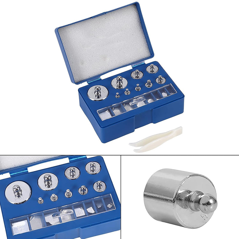MAGT Calibration Weight Set, 17 Pieces, 10 mg-100 g, Precision Calibration Weight Set, Test Jewelery Scales for Digital Scales, Jewelery Scales