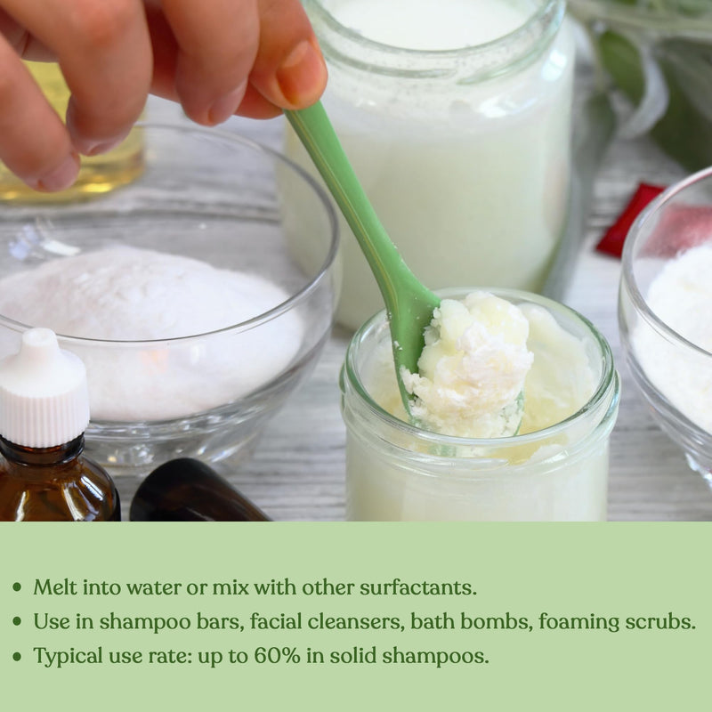 Soapeauty Coconut Oil SCS Noodles Surfactant for Skin Care Products - Sodium Coco Sulfate Noodles for Shampoo Conditioner Set, Soap Making Supplies, Body Lotion - 16 OZ (Pack of 2) 16 Ounce (Pack of 2)
