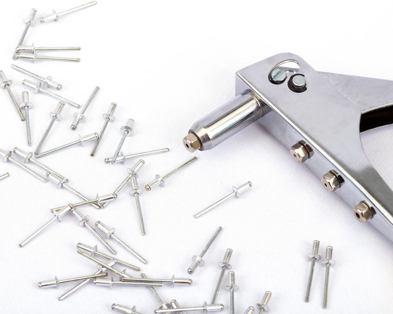 [Australia - AusPower] - 100 Qty Aluminum Blind Rivets (#6-4) 3/16" Diameter x 1/4" Grip (BCP187) 