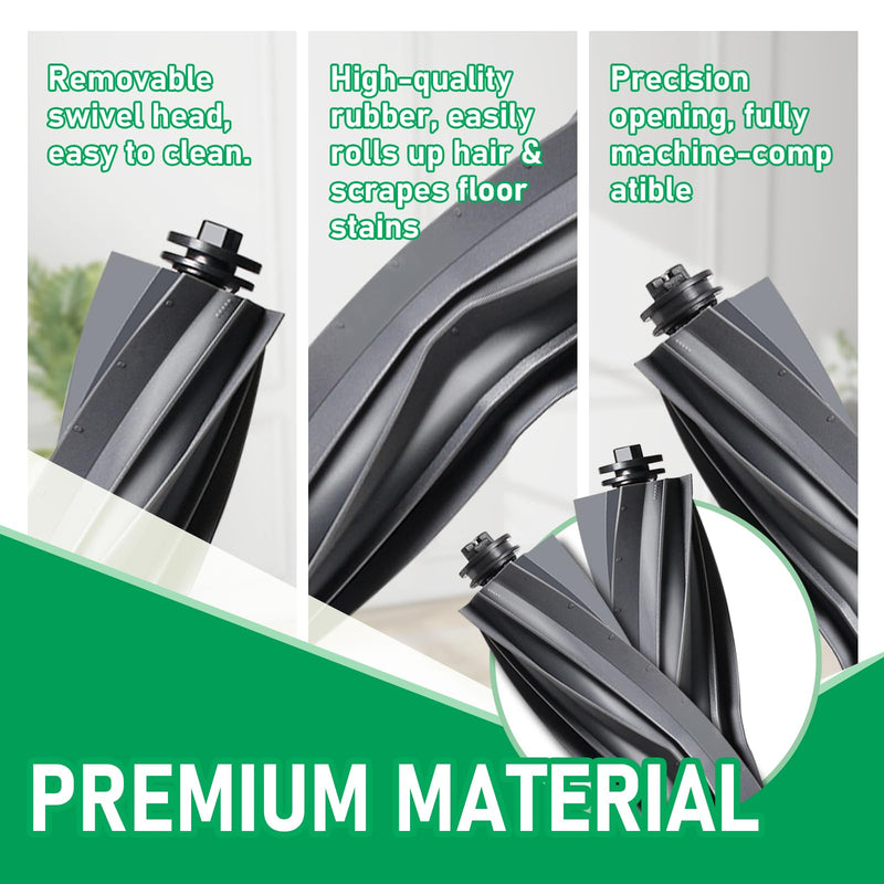 [Australia - AusPower] - Replacement Parts for Dreame L10s Ultra Gen 2/L10s Pro Ultra Heat/X30 Ultra/L40s Ultra AE/L40s Ultra CE/for E30 Ultra Robot Vacuum 2 Main Brush,4 Filters,6 Mop Pads,6 Dust Bags,6 Side Brush L10 Gen 2/ L10 Heat/L40s Ultra AE/CE 