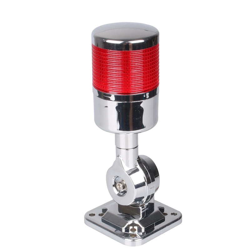 [Australia - AusPower] - 110V to 220V LED Stack Tower Lights, Industrial Warning Lights, Andon Lights, Column Signal Tower Indicator Lamp Beacon, Continuous/Flashing Light Switchable, 1 Layer (with Buzzer) AC 110 to 220V 1-Layer/with Buzzer 