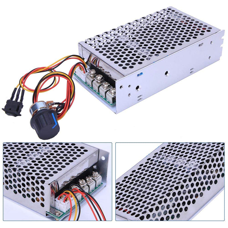 [Australia - AusPower] - Ejoyous Motor Speed Controller, 10‑50V 100A PWM DC Motor Speed Regulator Controller Switch Control Governor, Ejoyous1drgigpez4 