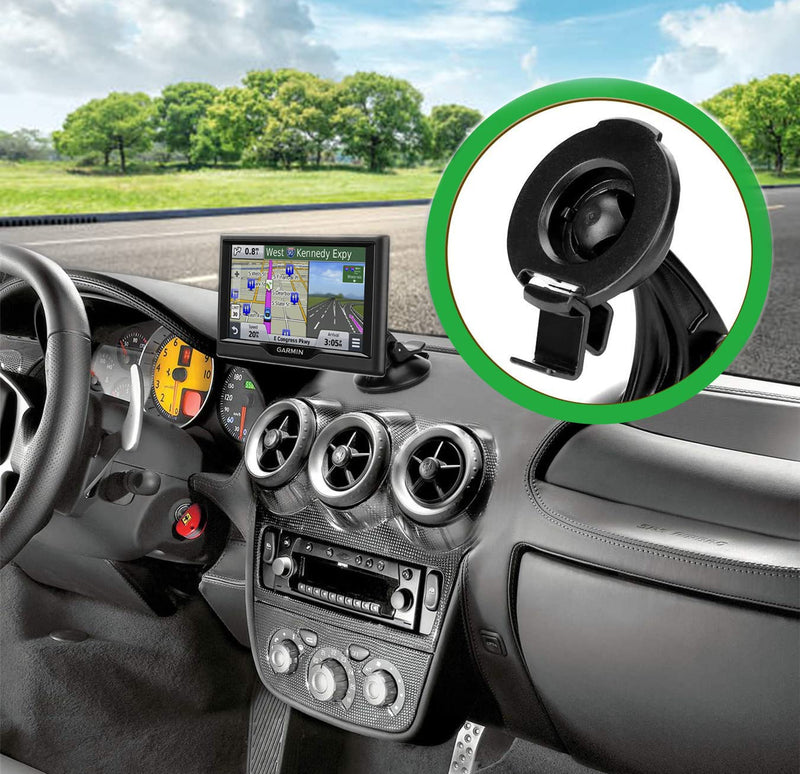 [Australia - AusPower] - Ramtech Universal GPS Cradle Bracket Clip Mount Compatible with Garmin Dezl 570 LMT 580 LMT-S OTR500 OTR610 0TR700 OTR710 Truck GPS, RV 660LMT, RV 770 LMT-S, RV 780 & Traffic, RV 795, CBR 