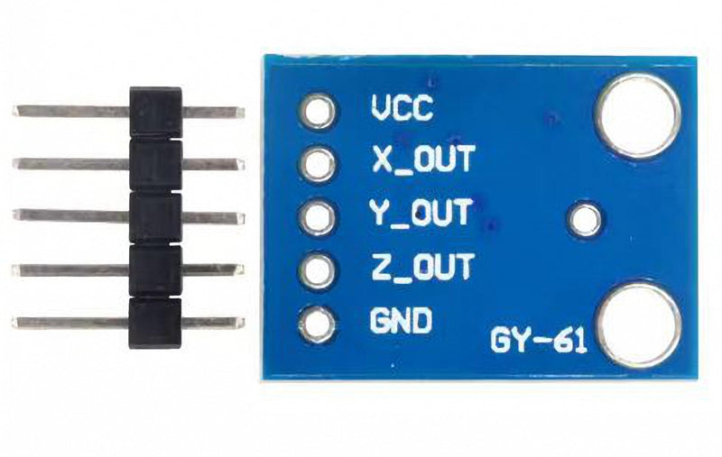 [Australia - AusPower] - 1pcs GY‑61 ADXL335 3‑5V Triple Axis Accelerometer Tilt Angle Module Accelerometer Angle Sensor Module Tilt Angle Module Digital Gravity Angle Sensor Tilt Angle Module 
