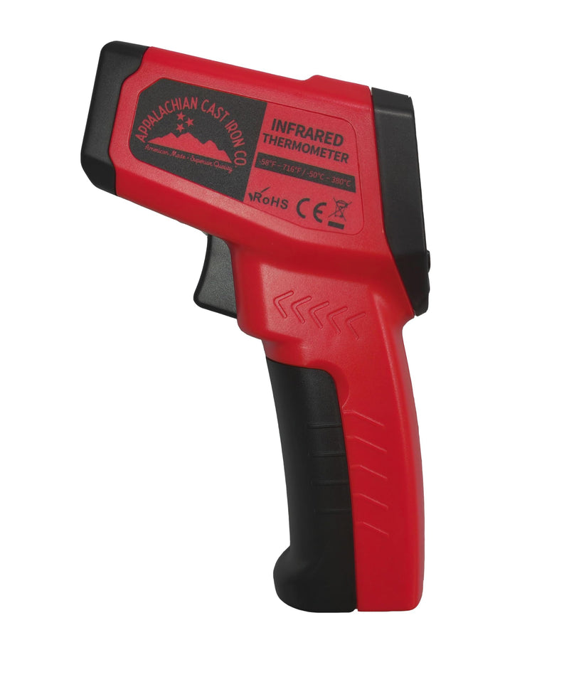 [Australia - AusPower] - Infrared Thermometer Gun – Laser Temperature IR Gun for Cooking Waffles, Pizza, Baking, Griddle, HVAC, Engine - Wide Range (-58°F to 716°F) Adjustable Emissivity & LCD Display 