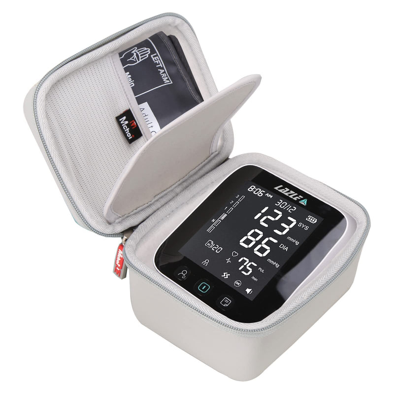 [Australia - AusPower] - Mchoi Blood Pressure Case Fits for LAZLE Blood Pressure Monitor, Portable Nebulizer - Handheld Personal Steam Inhalers Nebulizer Machine, Case Only 