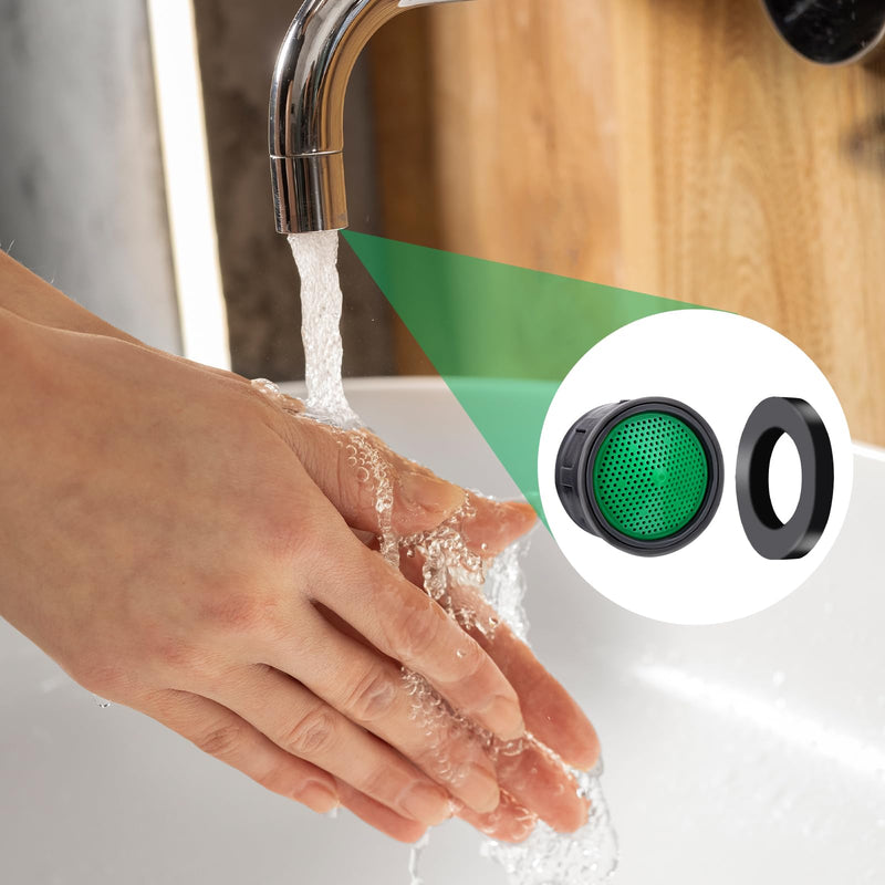 [Australia - AusPower] - AOZUO Pack of 40 Aerators for Taps, Aerator Tap Strainer Insert, Tap Strainer Water-Saving Insert Tap Aerator Water Saver for Tap Strainer Insert Cache Aerator Water-Saving 20 EU 