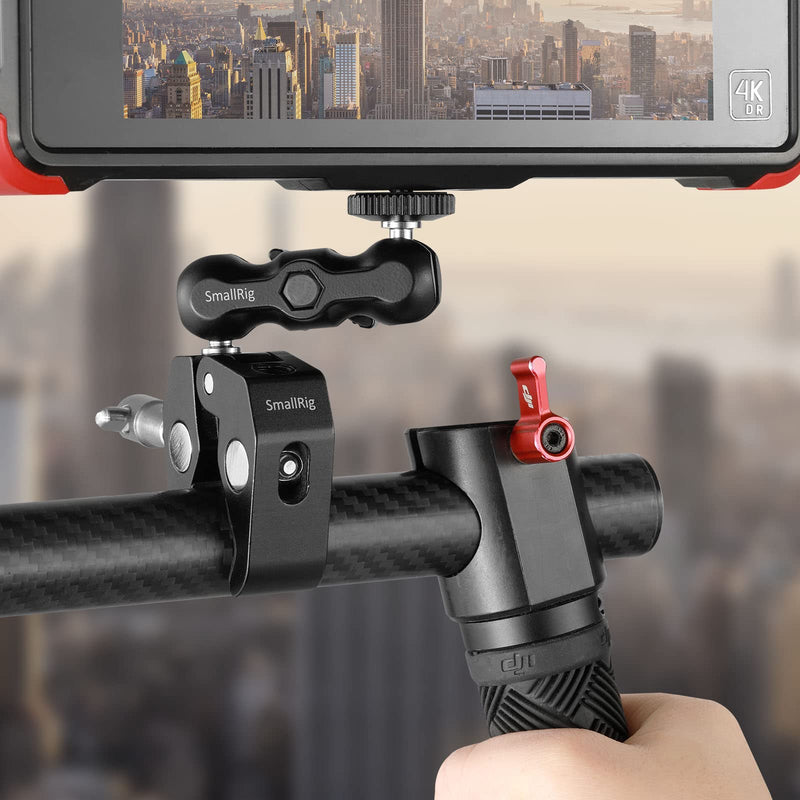 [Australia - AusPower] - SMALLRIG Super Clamp with 1/4 and 3/8 Thread for Cameras, Lights, Umbrellas, Hooks, Shelves, Plate Glass, Cross Bars, etc - 735 