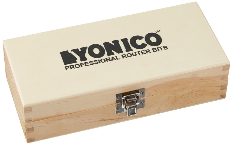 YONICO Raised Panel Cabinet Door Rail and Stile Router Bits Set 3 Bit Ogee 1/2-Inch Shank 12335 Ogee - 1/2" Shank