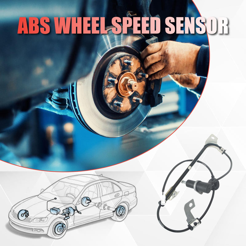 [Australia - AusPower] - ALS825 Rear Right ABS Wheel Speed Sensor Compatible with Forester 2003 2004 2005 2006 2007 2008 2.5L H4 