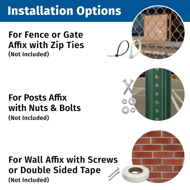 Brimar 12"x18" No Parking Any Time Signs -Weatherproof, Rust Free Aluminum - UV Protected - Perfect for Driveways, Indoor & Outdoor Use 12x18" Double Arrow (Rust-Free)