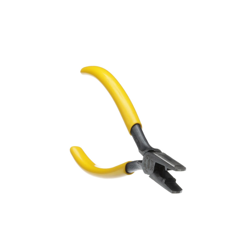 Klein Tools D234-6 Scotchlok Connector Crimping Pliers with Induction Hardened Knives, Hot-Riveted Joint and Curved Handles , Yellow Small Standard