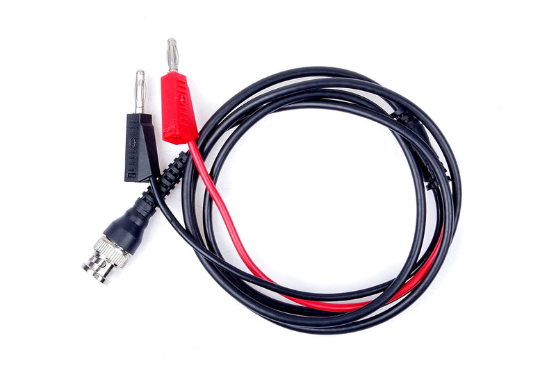 [Australia - AusPower] - BNC Q9 to Dual 4mm Stackable Banana Plug with Test Leads Probe Cable 47in 