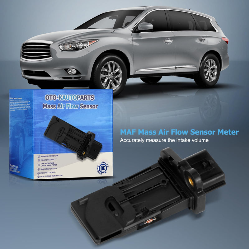 OTO-K Mass Air Flow Sensor MAF Compatible with Nissan Altima Sentra Murano Pathfinder 2012-2016,Infiniti M35H Q50 Q70 QX6 2012-2018,1.8L 2.5L 3.5L Replaces#MAF0102 22680-1MG0A MAF0102