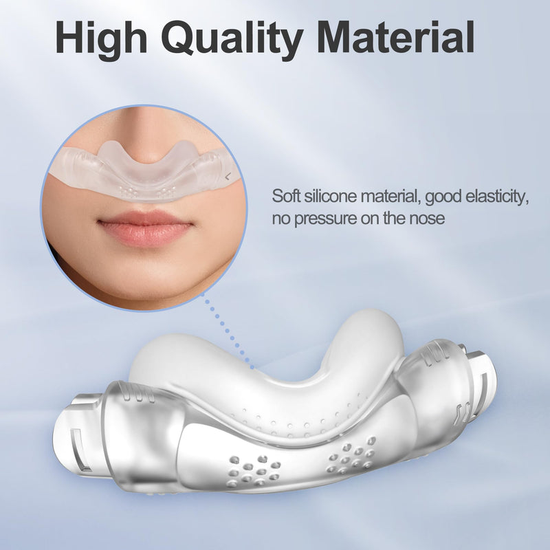 [Australia - AusPower] - 2 Pack Replacement Cushions for Airfit N30i (M), 2 Pack Old Version Curved Nose Pads Compatible with N30i, Soft & Comfortable, High Quality CPAP Accessories by BlessEase M 