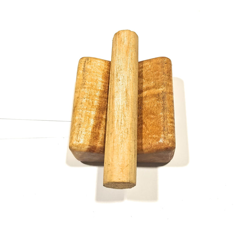 [Australia - AusPower] - Solid Hardwood V Blocks Pair for Holding Objects, Workshop or Hobby 