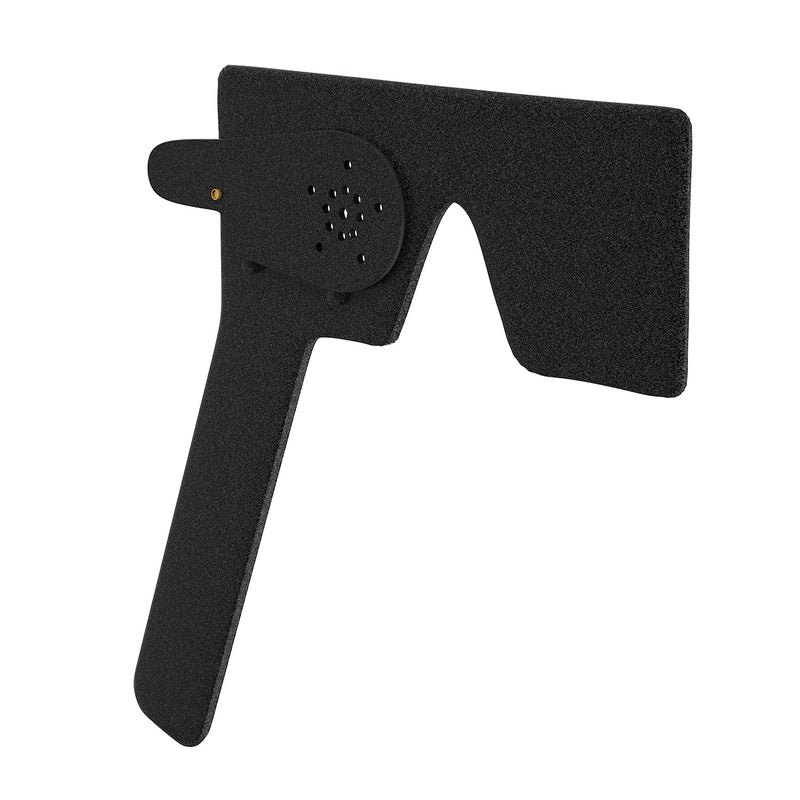 [Australia - AusPower] - 2 Pcs Ophthalmic Eye Occluder with 14 Holes for Ophthalmologists, Orthoptists and Orthoptists Eye Exam Tools (Black) 