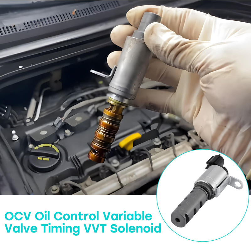 [Australia - AusPower] - 153300T010 OCV Oil Control Variable Valve Timing VVT Solenoid 2PCS For 2009-2020 Toyota Avalon Camry Corolla Highlander Plug-In RAV4 Sienna Venza,For Lexus CT200h ES300h GS200t 2.0L 2.5L 2.7L 