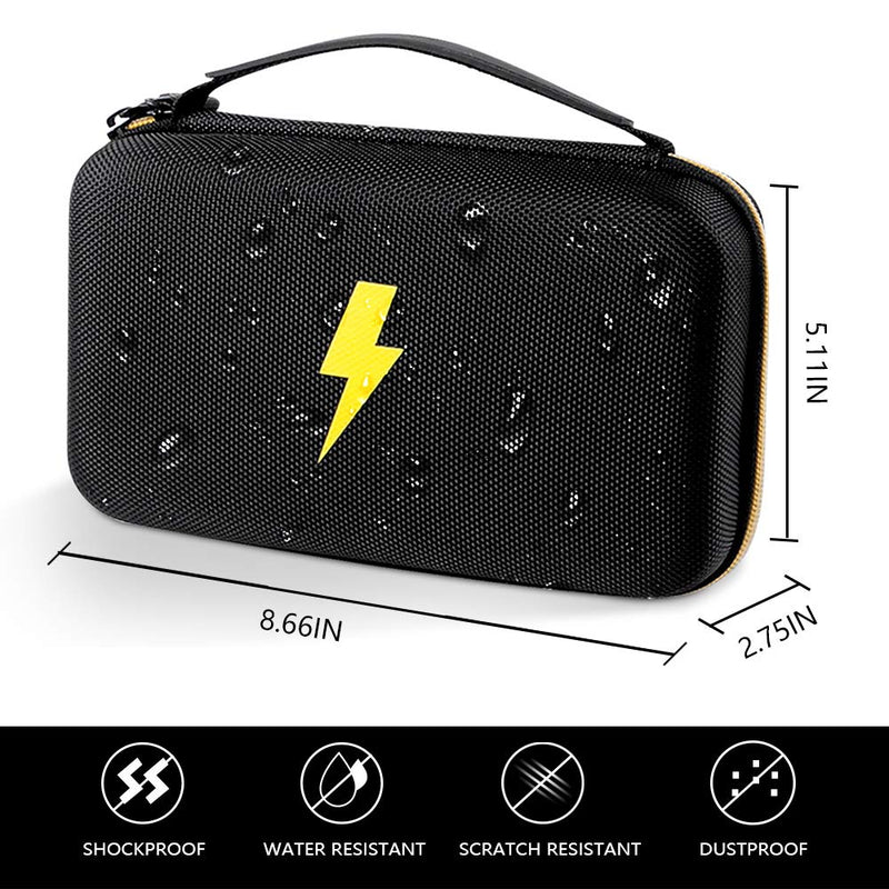 [Australia - AusPower] - Case Compatible for Fluke 15B 117/115/ 116/ 17B/ 87V/ 88V/ 101, Also Fit Crenova MS8233D/ for AstroAI TRMS 6000 Counts Digital Multimeter, Protective Travel Storage Bag with DIY Foam (Box Only) 