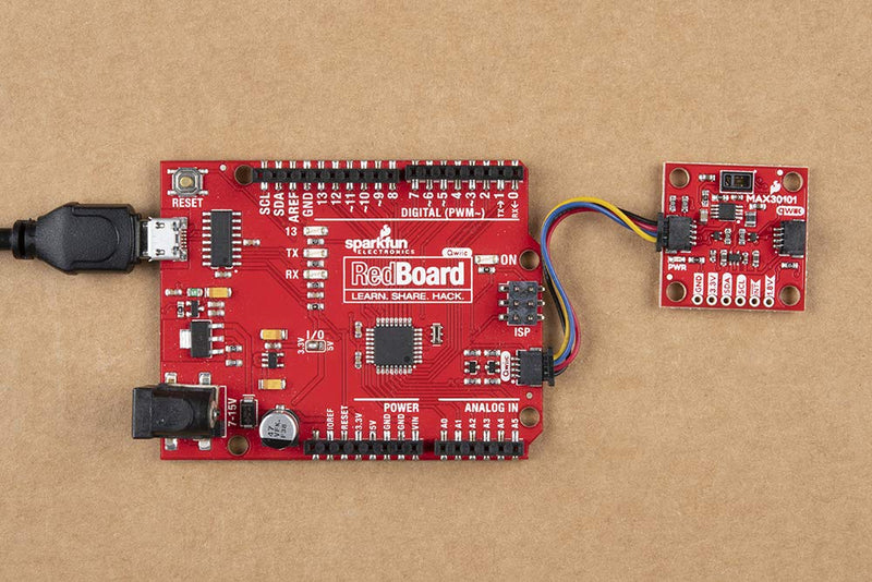[Australia - AusPower] - SparkFun Photodetector Breakout - MAX30101 (Qwiic) - Includes MAX30101 Highly Sensitive Optical Sensor - Particle (i.e. Smoke) Detection Proximity Measurements Photoplethysmography 