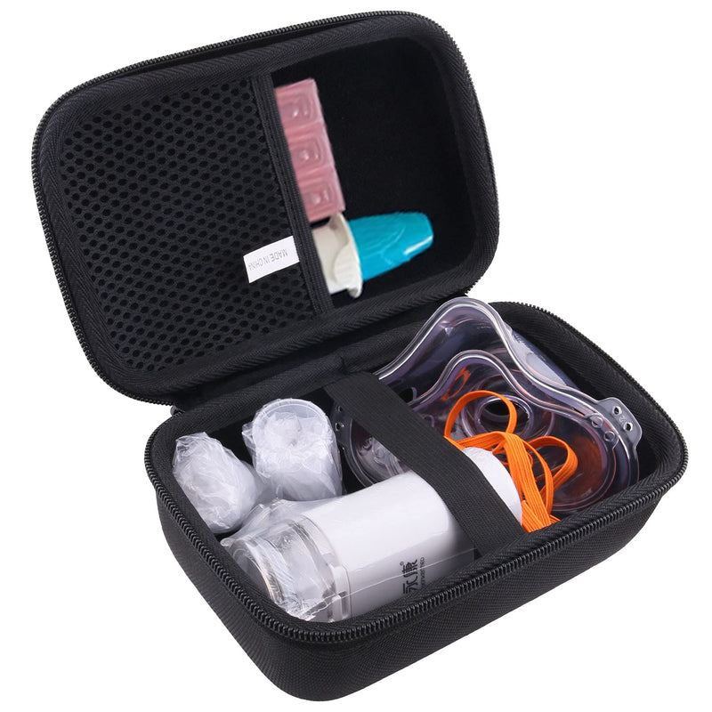 Hard EVA Dedicated Case for MAYLUCK Nebulizer Handheld Portable Breathing Problems Inhaler Case(Case only)。