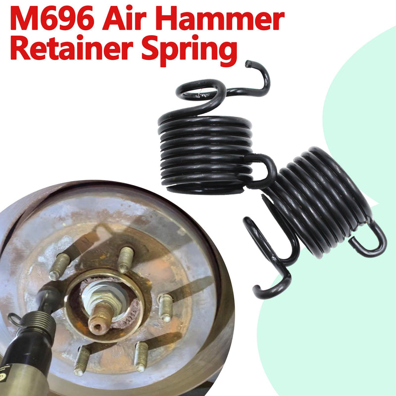 [Australia - AusPower] - M696 Air Hammer Retainer Spring Fits M550DB & M668, 3 x 35 x 56 Mm, Black Rubber, 4 Pcs 