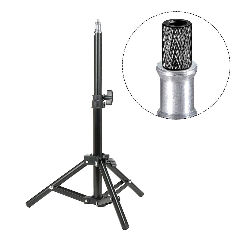 [Australia - AusPower] - uxcell 1/4-20 x 10mm x 15mm Aluminum Alloy Hand Screw Nuts Diamond Knurl Knurled Camera Tripod Pass Hole Nut Black 4pcs 