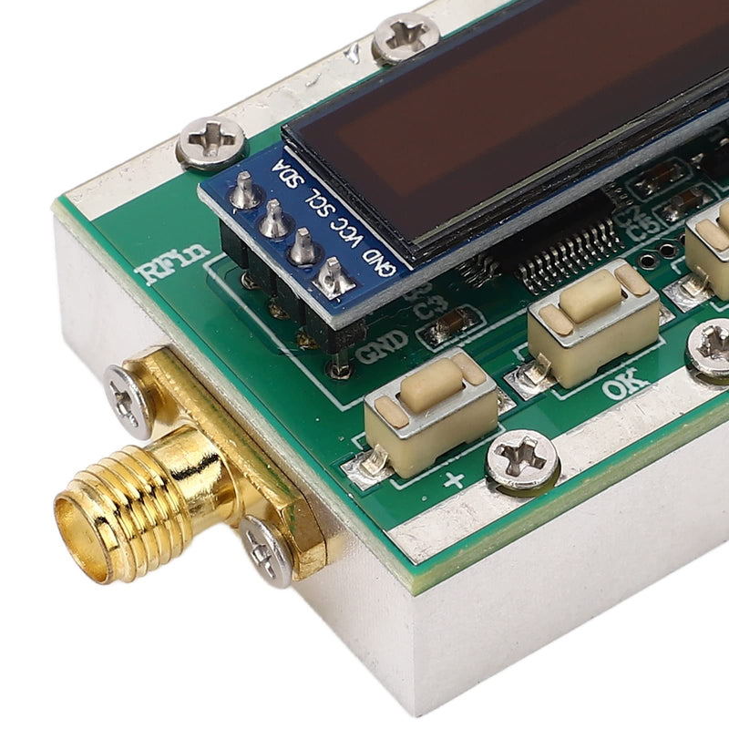 [Australia - AusPower] - RF Programmable Attenuator 1-3800 MHz Digital Module for Instruments - Adjustable 1 dB Steps - Universal RP-SMA Interface - 5V Power Supply 