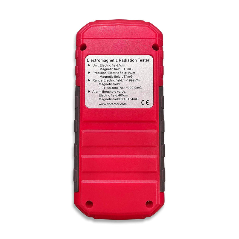 DBTector EMF Meter Electric and Magnetic Field Meter Detect Radiation from Appliances, Computers, Electrical Boxes, Electrical Wires, High Power Transmission Lines