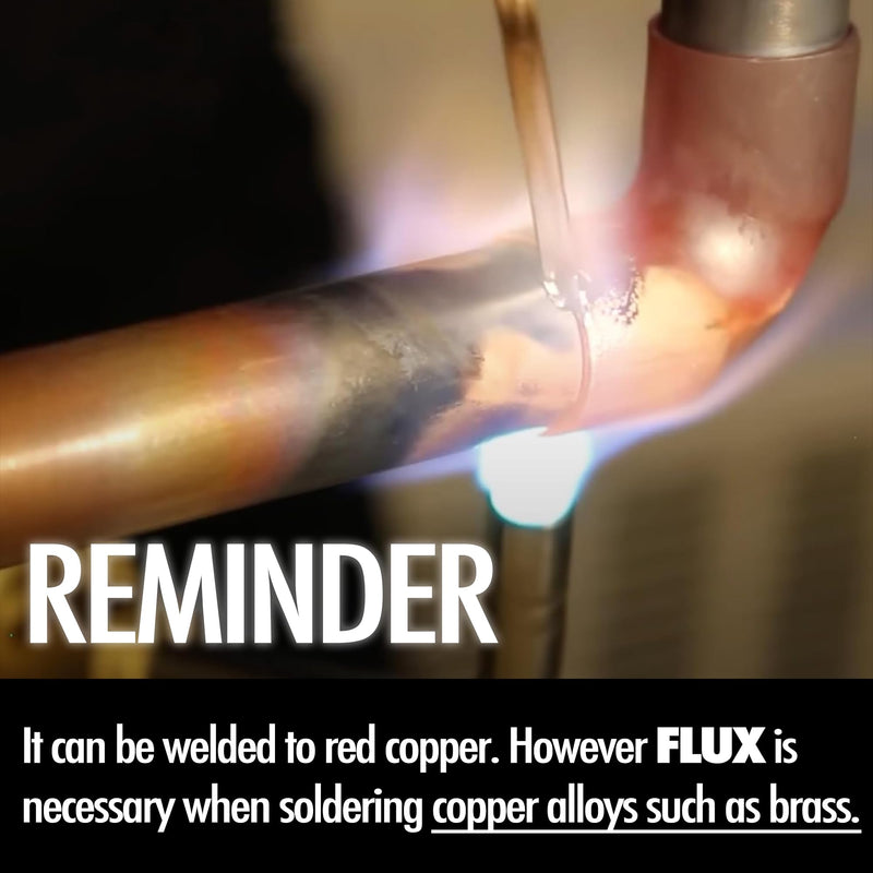 40 Sticks Brazing Rods Bcup-3 5% Silver Solder Phos Copper Brazing Alloys Flat Welding Rods Industry 0.050" x 1/8" x 10" for Air Conditioning Refrigerator Cold Storage HVAC Units