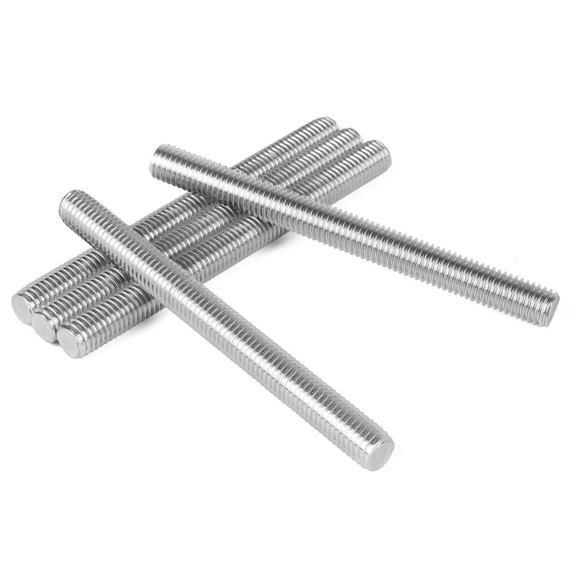 [Australia - AusPower] - M10 x 150 mm 1.5mm Pitch 304 Stainless Steel Fully Threaded Rods Fasteners Pack of 5 