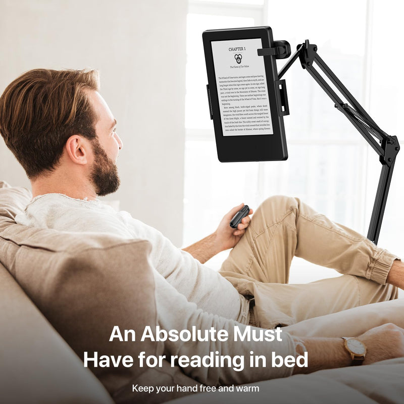 [Australia - AusPower] - RF Remote Control Page Turner for Kindle Paperwhite Accessories Ipad Reading Kobo Surface Comics/Novels iPhone Tablets Android Taking Photos Camera Video Recording Remote Triggers Black 