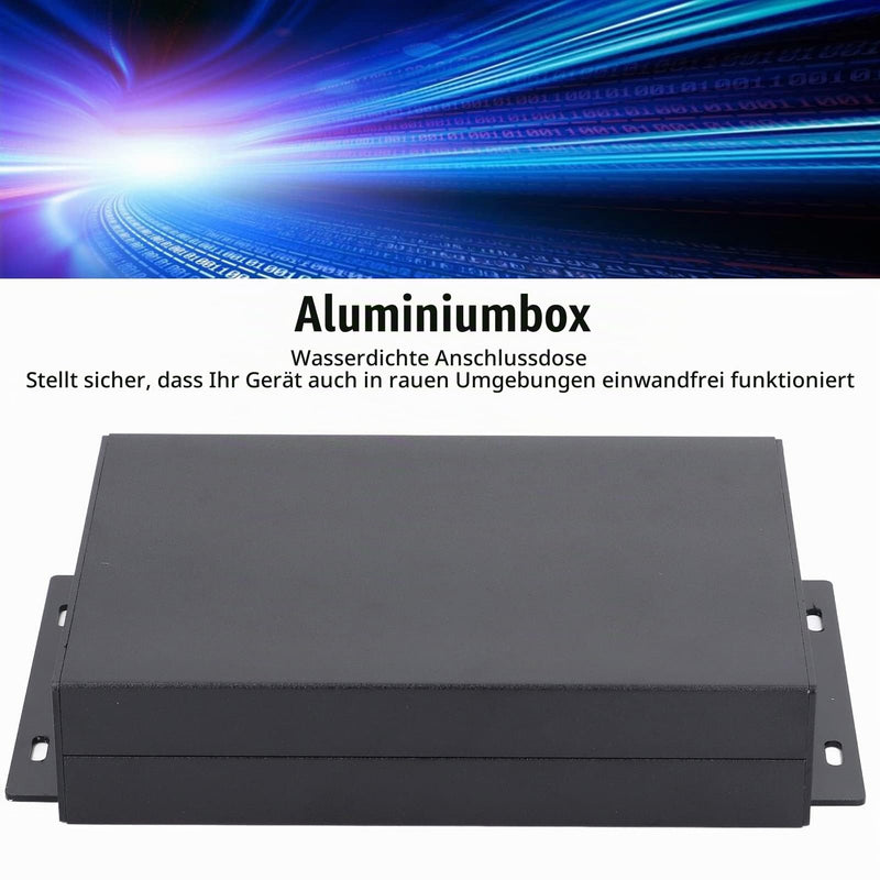 Project Aluminum Box, Aluminum Housing, Aluminum Housing Electronics, PCB Board Housing Black - 3.9 x 3 x 1.4 Inches (LWH) 100*76*35mm