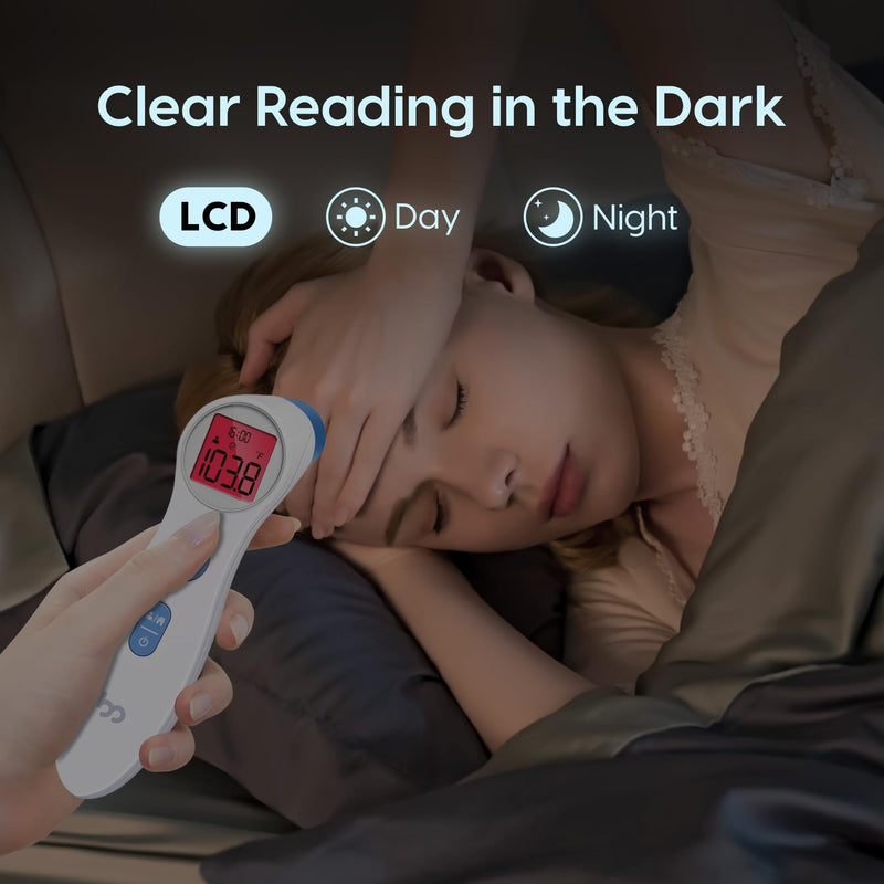 [Australia - AusPower] - Forehead Thermometer and Oral Basal Body Thermometer 