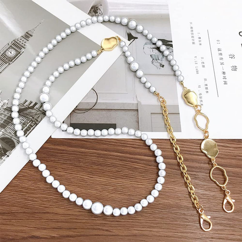[Australia - AusPower] - Phone Crossbody Chain CellPhone Lanyard,Universal Phone Chain Strap with Tether Patches Compatible with Most Phones P 