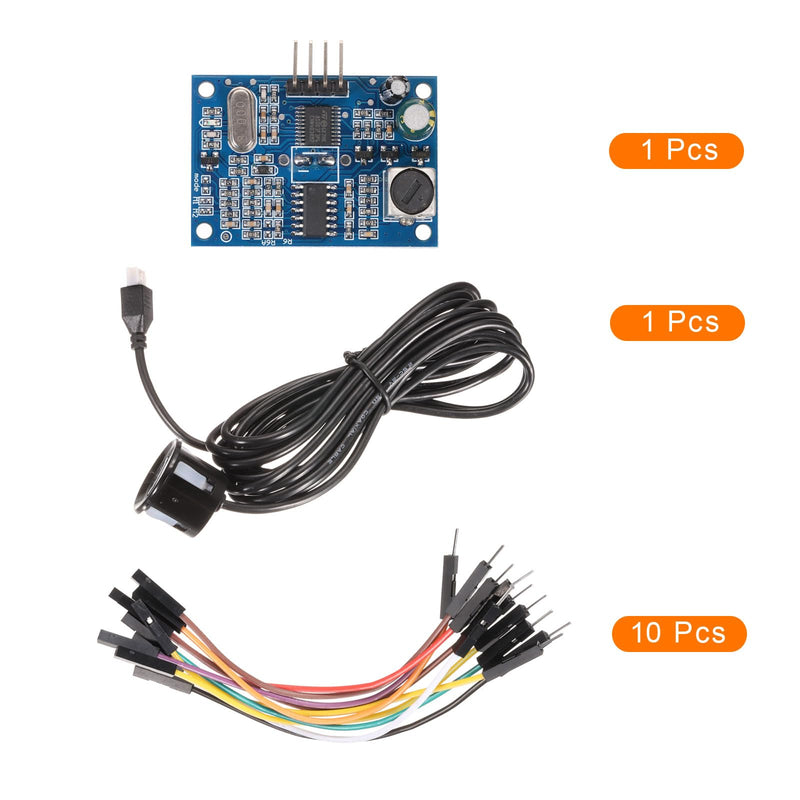[Australia - AusPower] - MECCANIXITY Ultrasonic Module Distance Sensor JSN-SR04T High Precision Distance Measuring Transducer Ultrasonic Ranging Sensor, Blue 