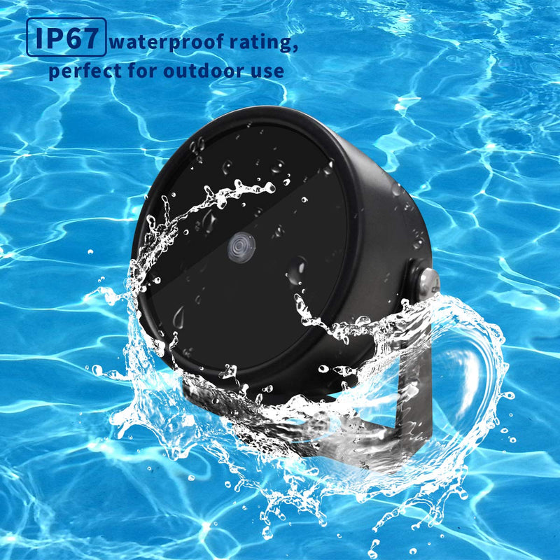 [Australia - AusPower] - (4 LED Waterproof ) IR Illuminator High Power Wide Angle Long Range Infrared Light, 120ft 850nm IR Flood Lights with Power Adapter for Night Vision CCTV & IP Security Camera, Outdoor/Indoor Use 4 Led 