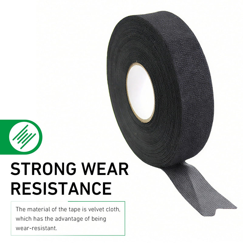 2 PCS 49ft Automotive Wire Harness Tape, No Residue Cloth Tape for Car Harness Wrapping, Waterproof Heavy Duty Electrical Insulation Tapes for Electricians, Motors, Trucks
