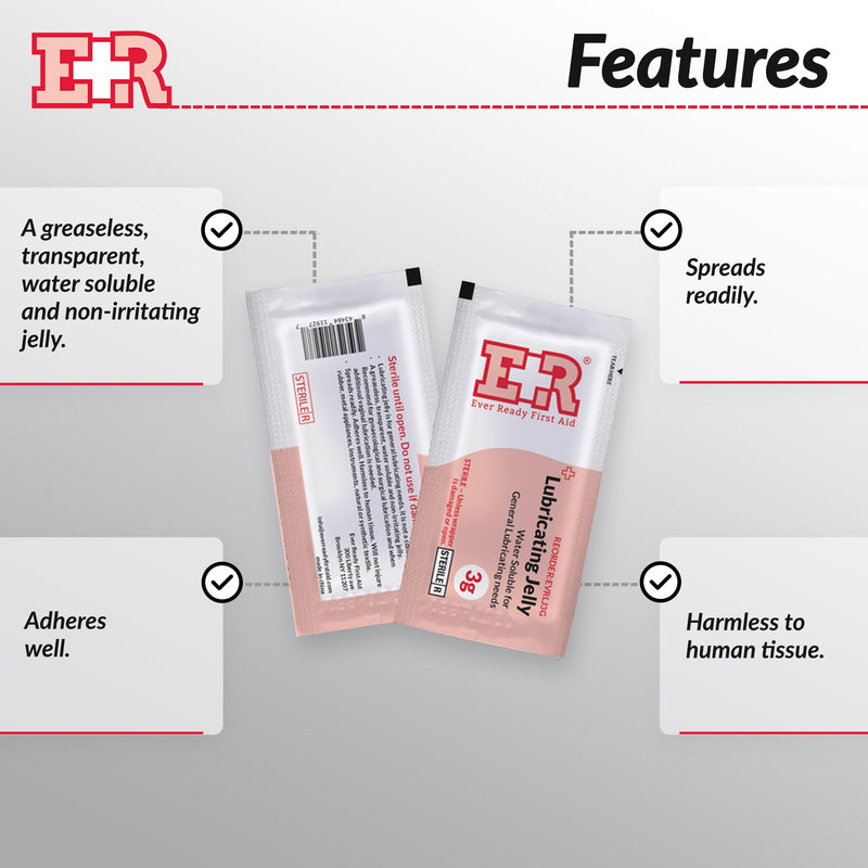 [Australia - AusPower] - Ever Ready First Aid Lubricating Jelly - 72 Count 